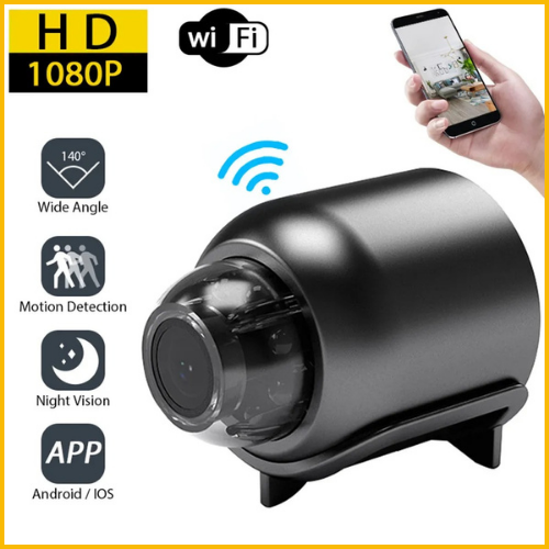 Cámara de seguridad Nano WiFi [Ultra HD 4K con visión nocturna].