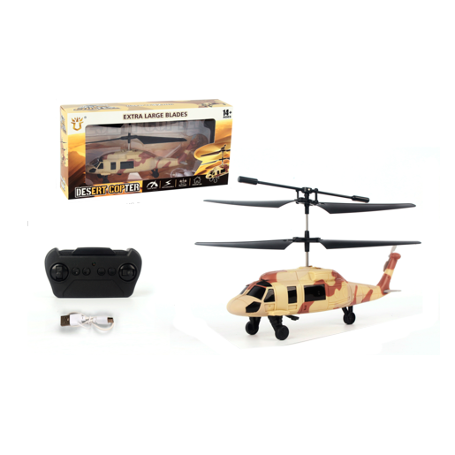 HELICÓPTERO DEL DESIERTO INFRARROJO